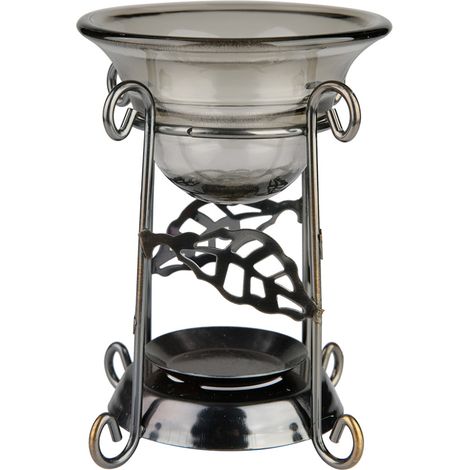 Lampe à huile essentielle brûleur parfum en fer, forme cerf, aromathérapie bougie, brûleur d'encens 306 (1/5)