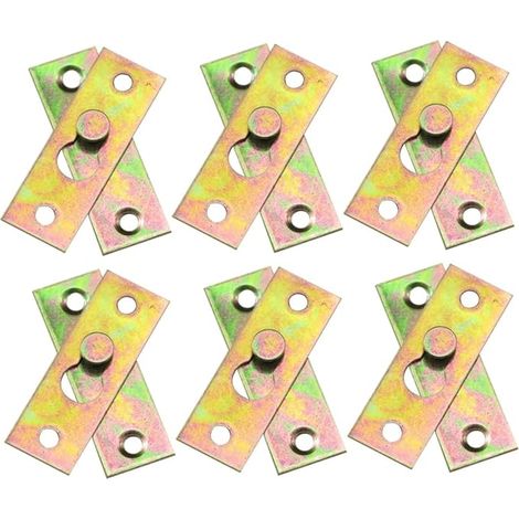 20pièces Attaches Murales Invisibles Pour Cadres Photo Fer Support De Fixation Pour Images Et Miroirs (1/5)