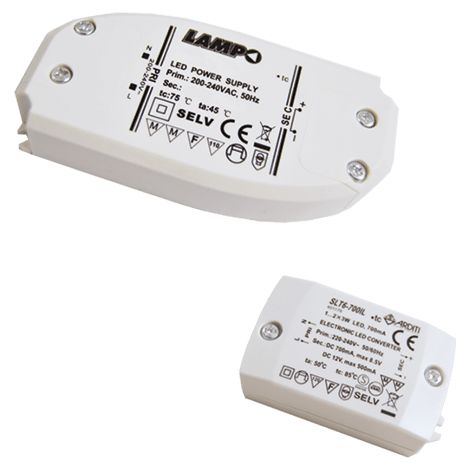 Convertitore Led costante 230V 350mA per interno Lampo LSP/5W
