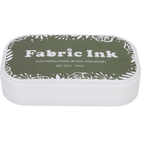 Restore Style Schwamm-Stempelkissen, DIY-Zubehör für Gummistempel, Papier, Stoff, BD-265, Tannengrün (1/5)