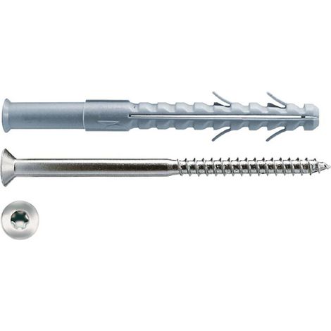 TASSELLO NYLON 'LATER CORNICE' C10A 100 LUVT 10 x 100 - vite Torx T40 7 x 105