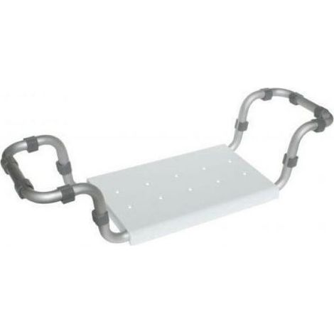 Sundo 11280, Asiento de Bañera con Superficie Antideslizante y Sistema de Ajuste Seguro para Seguridad, Blanco (1/2)