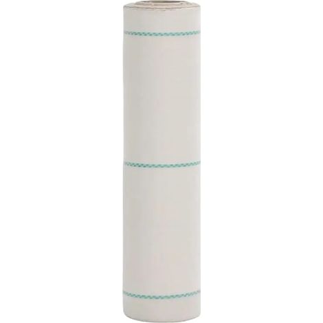 Tessuto anti-erbacce, materiale resistente, facile installazione, BIANCO (1/2)