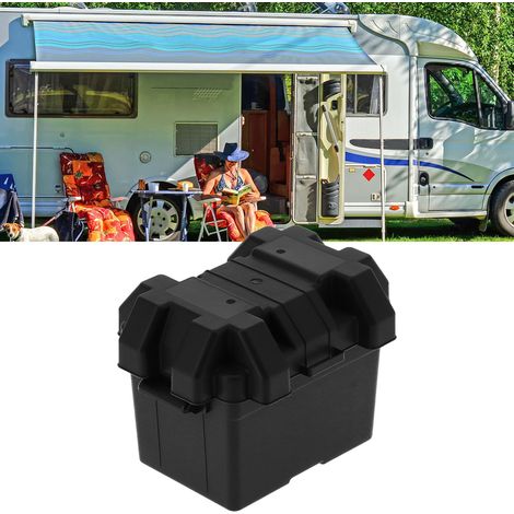 Boîte de rangement universelle pour batteries automobiles et navires (petit format) (1/5)