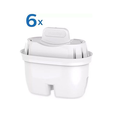 Cartuccia Filtrante Micro X-Clean per Caraffa Philips 6 PZ - AWP212/10 (1/5)