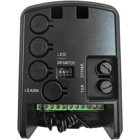 Panneau de commande central pour moteur de porte roulante 220 V CA, pour porte de garage tubulaire. (1/5)
