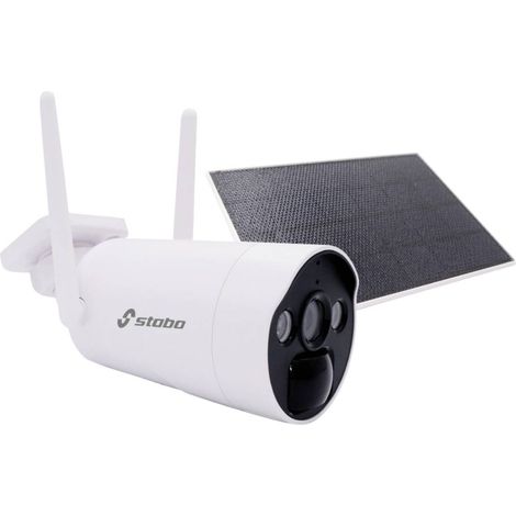 Stabo solar outdoorcam 51138 senza fili-Telecamera aggiuntiva 2560 x 1440 Pixel 2.4 GHz