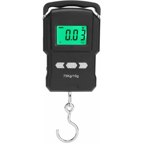 Balance électronique portable avec ruban métrique et écran LCD. Poids maximal supporté : 75 kg. Usage domestique.-AquaForge (1/5)