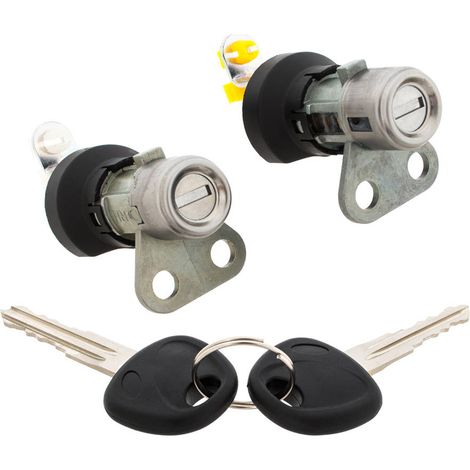 Inserti per serratura porta anteriore sinistra e destra per Hyundai H100 93-07, 2 pezzi. KPL (1/2)