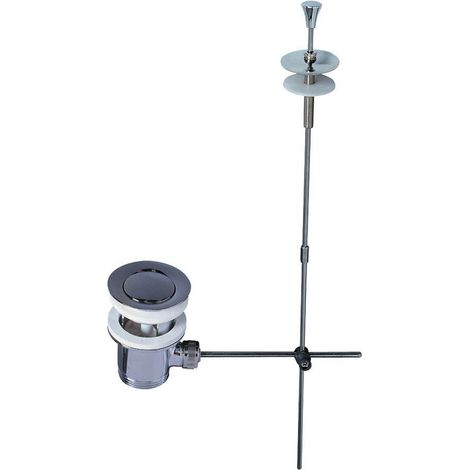 Bonde Lavabo Ø63 à tirette en laiton - Wirquin Pro (1/2)