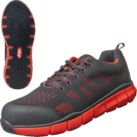 Sicherheitsschuhe Sonic Step S1 7440 schwarz / rot Gr. 44 (1/4)