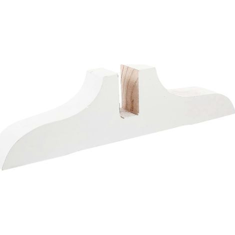 Raumteiler-Basis für Zuhause, verschleißfeste Füße, verstärkte Stütze, Haushaltswaren – 29 x 7,3 cm – Weiß (1/4)