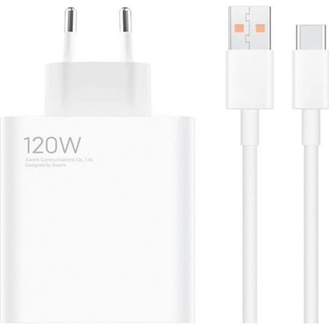Chargeur Adaptateur Secteur - Xiaomi - MDY-13-EE - 120W - Type-C - Charge rapide