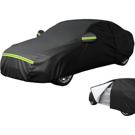 Autoabdeckung für den Außenbereich – Fahrzeugschutzhülle – Wasserdichte Autoabdeckung – UV-beständig – staub- und regendicht (passend für Größe L – 450 x 180 x 150 cm) (1/3)