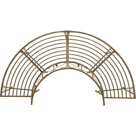 Maison Exclusive - Baumbank 4-Sitzanzahl 160 x 80 x 89 cm Stahl A (1/5)