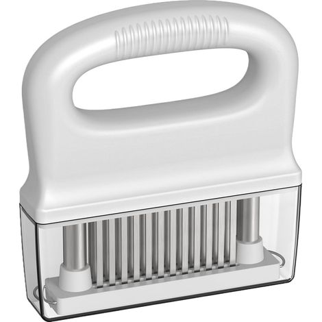 Attendrisseur à Viande Ustensile de Cuisson en Métal pour Attendrir la Viande,Appareil Robust avec 48 Aiguilles pour Viandes et Volailles (1/5)