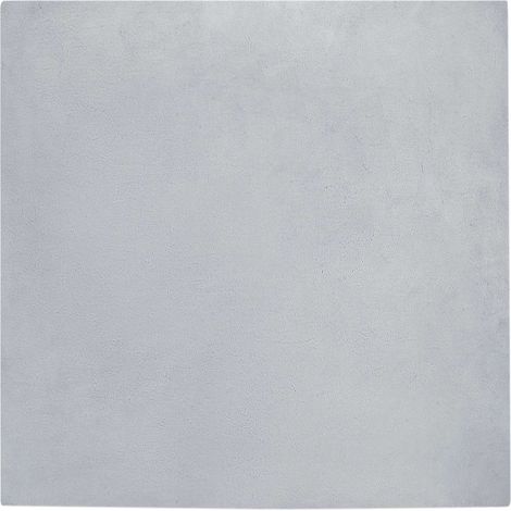 Anti-Slip Faux Rabbit Fur Rug OLITE Grey 120 x 120 cm Polyester vidaXL