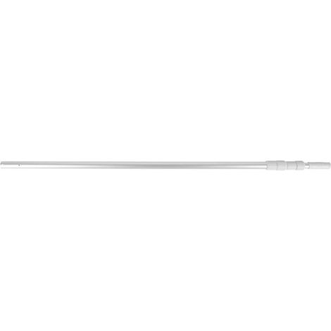 Stiel Strend Pro Pool TS08312, Teleskopstiel für Poolnetz, 120-360cm, 0,8 mm, silber (1/2)
