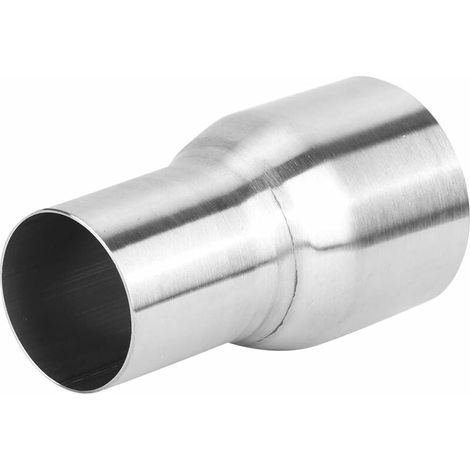 Adaptador de tubo de escape, adaptador de tubo de escape, conector de tubo de escape universal de acero inoxidable, pieza modificada, pieza modificada del adaptador de tubo de escape (1/5)