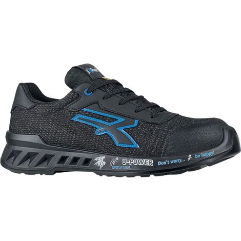 Zapatos de seguridad U-Power Diwi ESD S1PS FO SR - 44 (EU) - Negro (1/2)