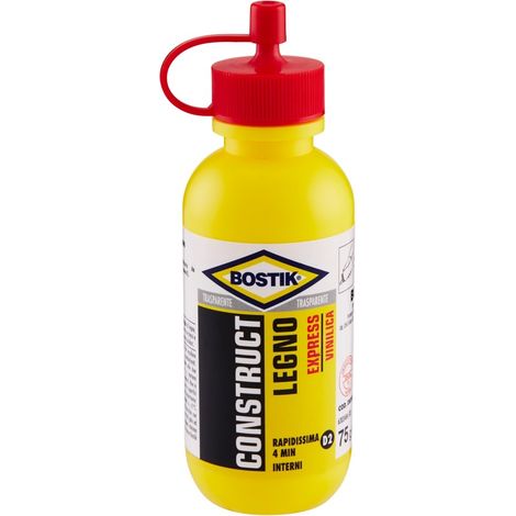 Colla Vinilica Legno Bostik presa rapida - Construct 75g (1/5)