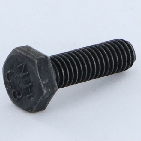 Vis métaux Tête hexagonale TH M6X20 Classe 6.8 Acier zingué nickel noir renforcE - Haute tenue à la corrosion-10 pièces (1/2)