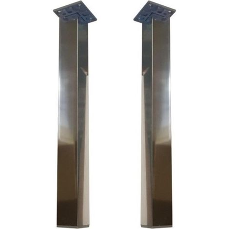 Jeu de 2 pieds pour meuble de salle de bains City/Urban - Hauteur: 200 mm