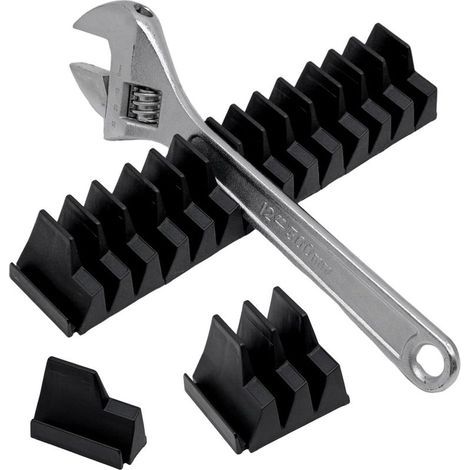 Support de Rangement pour Clés Modulaires Porte-outils pour 23 Clés Mixtes Support de Clé Barres magnétiques Organisateur de Clés à Cliquet (1/5)