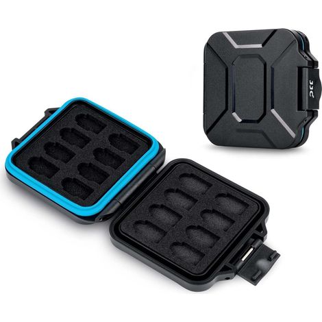 Speicherkarten Hülle für 16 Micro SD Karten, wasserdicht & stoßfest (1/5)