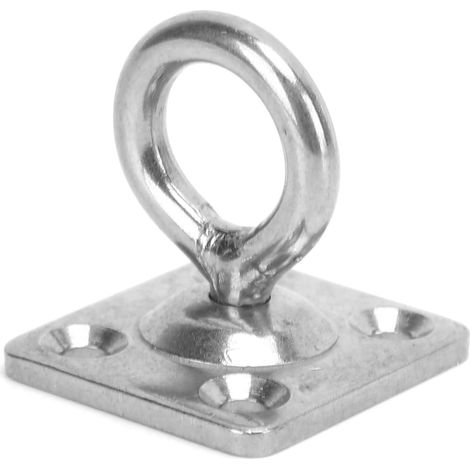 Crochet suspension plafond, inox, pour éclairage et plantes (1/5)