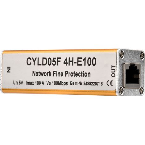 Adaptateur RJ45 RJ11 pour réseau Ethernet, parafoudre, protection contre la foudre 5 V