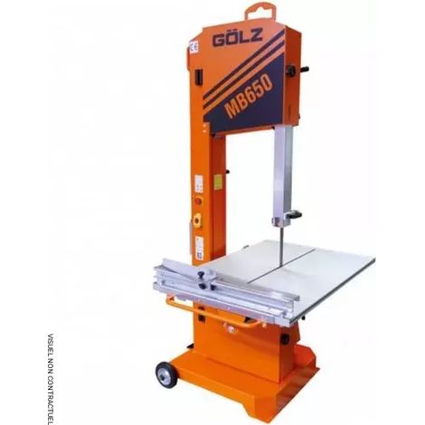 Sierra de cinta MB650 + 1 cinta mixta para hormigón celular/ladrillo - GOLZ - 2829502000