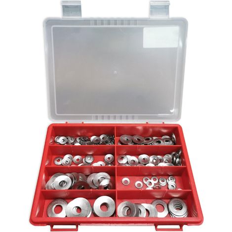 Assortiment rondelles de contact inox a4 afnor nfe 25-511