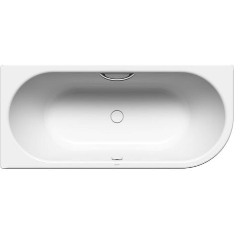 Kaldewei Avantgarde - Bañera Centro Duo 1 derecha 137, 180x80 cm, agujeros para asidero, blanco 283710110001 (1/3)
