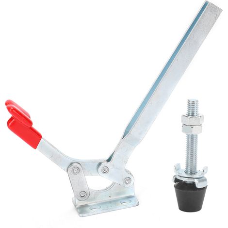 Schweiß-Kniehebelspanner, horizontale Vorrichtung, Winkelverdichter, Schnellspann-Handwerkzeug GH‐22185 (1/5)