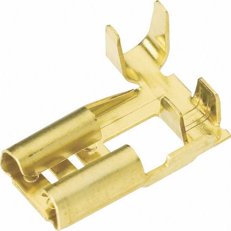 Vogt Verbindungstechnik 38373C.60 Flachsteckhülse Steckbreite: 6.3 mm Steckdicke: 0.8 mm 90 ° Uniso (1/2)