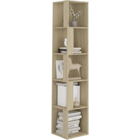 Armoire d'angle Chêne sonoma 33x33x164,5 (1/5)
