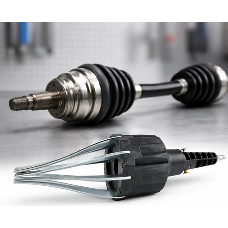 Utensile pneumatico per montaggio cuffie semiasse 8 bar Divaricatore con ganasce espandibili fino a 120 mm per giunti omocinetici uso professionale