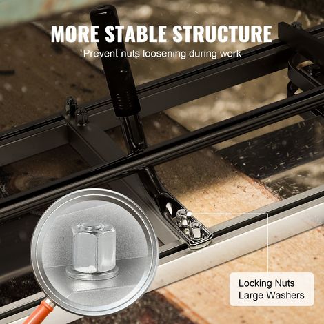 Gruminette Scierie Mobile Portable 355-1219 mm Barre de Guidage (1/5)