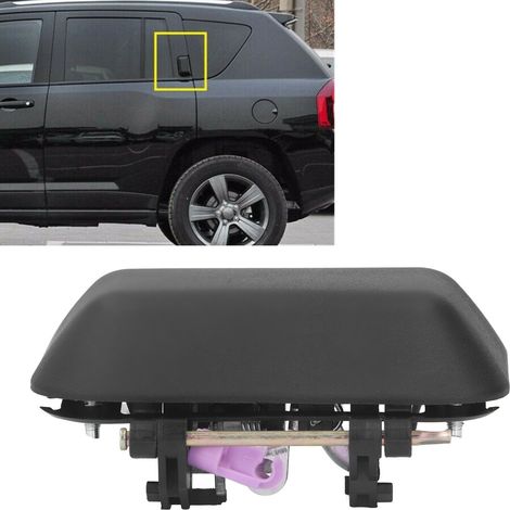 Les poignées de porte extérieures sont compatibles avec les Jeep Compass 2007-2016. (1/5)