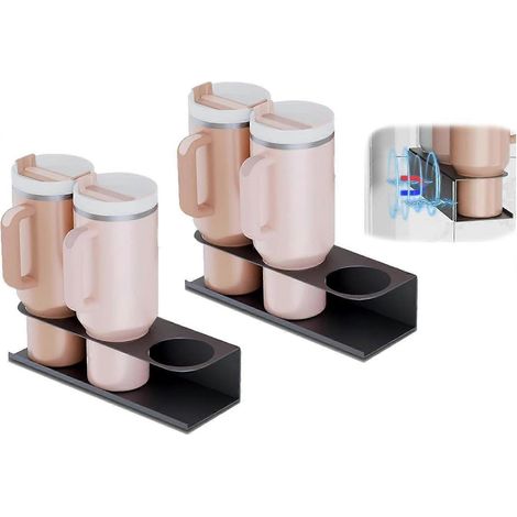 2-Pack ic Cup Holders - Fridge Mount for Stanley/Water Bottles (1/5)