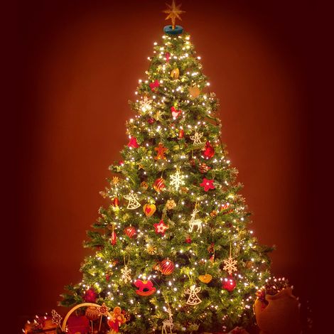 ZOLGINAH Guirlande Lumineuse 2m 400 LEDs pour Sapin de Noêl, Exterieur Etanche Guirlande LED Sapin Décoration (1/5)