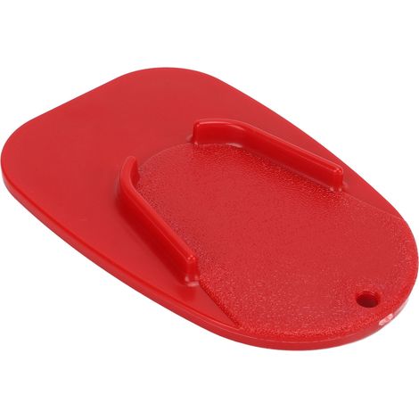 Plaque de Béquille Latérale Moto Support Pied Stationnement Base Stable Remplacement Suzuki Rouge (1/5)
