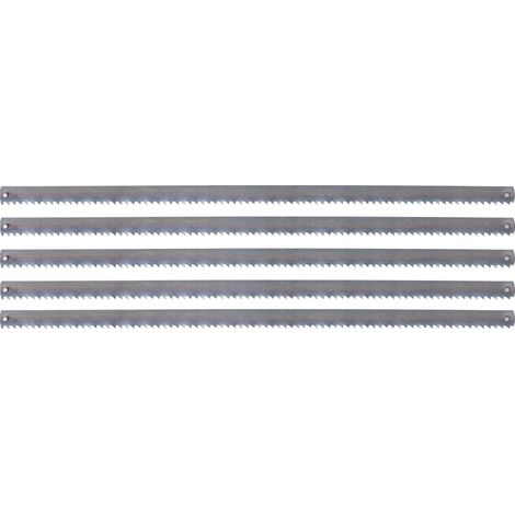 Kwb by Einhell 5 Lames pour Scies à chantourner (longueur 127 mm, largeur 25 mm) (1/2)