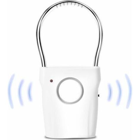 Alarme de Porte et Fenêtre, Alarme Porte et fenetre, Capteur de portefenêtre, de Porte Alarme Anti-vol Vibration, Alarme Maison sans Fil Alarme Antivol pour Poignée de Porte, Fenêtre, 120dB (1/5)