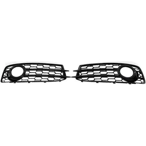 Cubierta de faro antiniebla del parachoques delantero con rejilla de competición para A3 Sport 2008-2012 8P0807682M 8P0807681M 8P0807681Q,A (1/5)