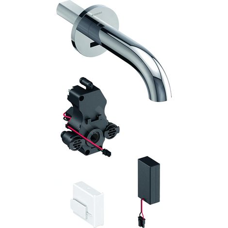 Geberit 116283211 Piave robinetterie WT, montage mural, mitigeur (1/4)