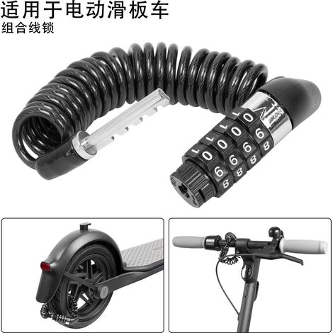 Bike locks, motorcycle chains, combination locks for mountain bikes, cable locks, luggage locks, helmet locks