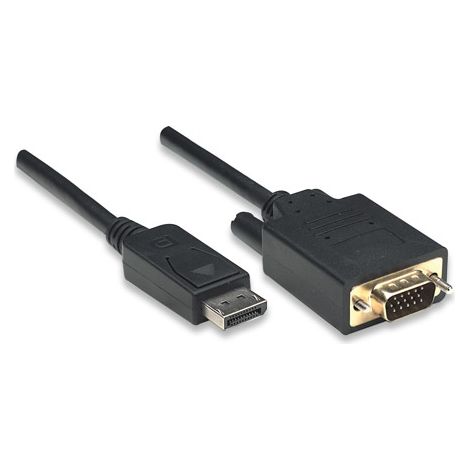 MANHATTAN Cavo da DisplayPort a VGA 1,8 mt