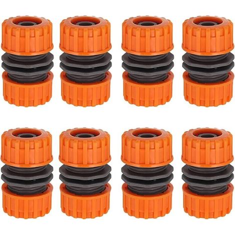 Lot de 8 Connecteurs Rapides Raccord Connecteurs de Pantalon Double Plug Pour Pantalon de Jardin 1/2" (1/5)